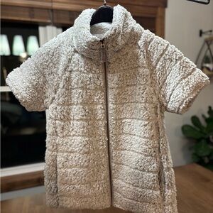 Dylan Women’s Zip Up Sherpa Faux Fur Jacket Size Small